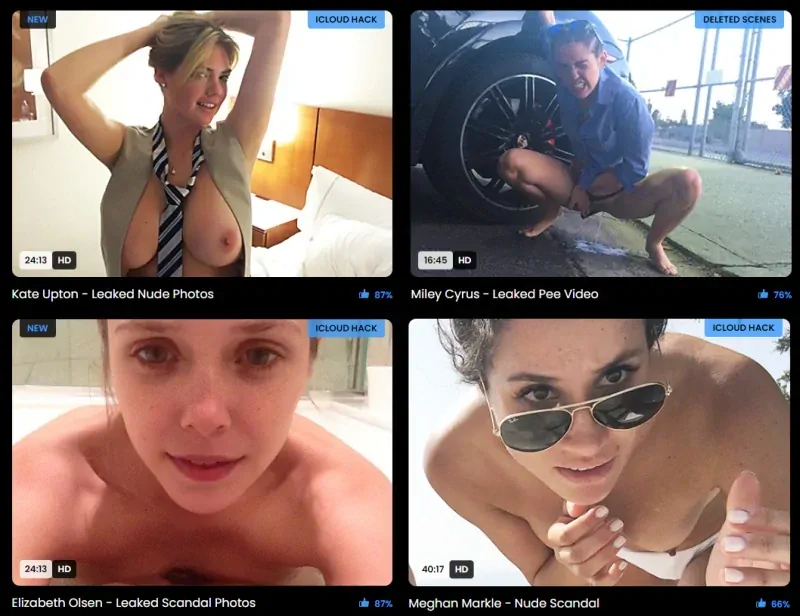 1 million celebrities naked videos