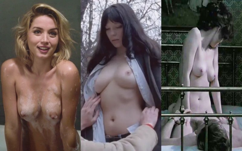 nude bond girls collage