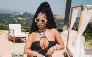 nicki minaj big tits in sexy bikini