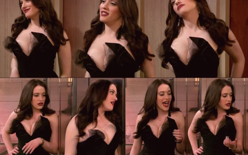 kat dennings showing off her tits