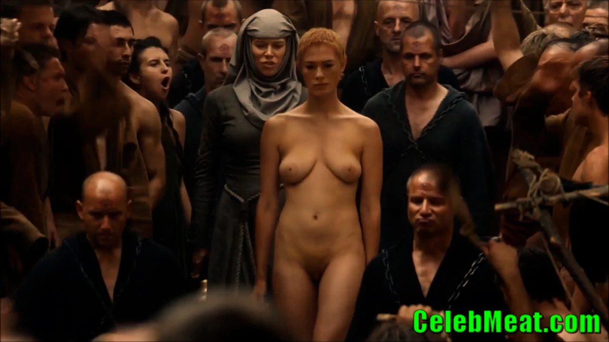 front view of lena headey fully nude