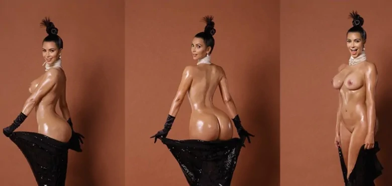 kim kardashian nude for paper magazines break the internet article