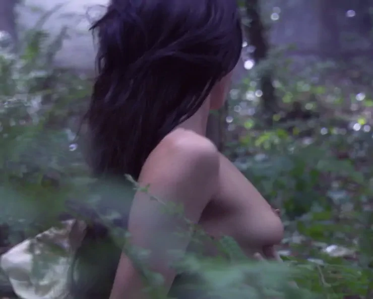 sideboob and nipple from natalie out in the great outdoors somewhere