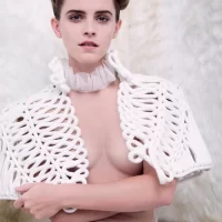 emma watson topless pose