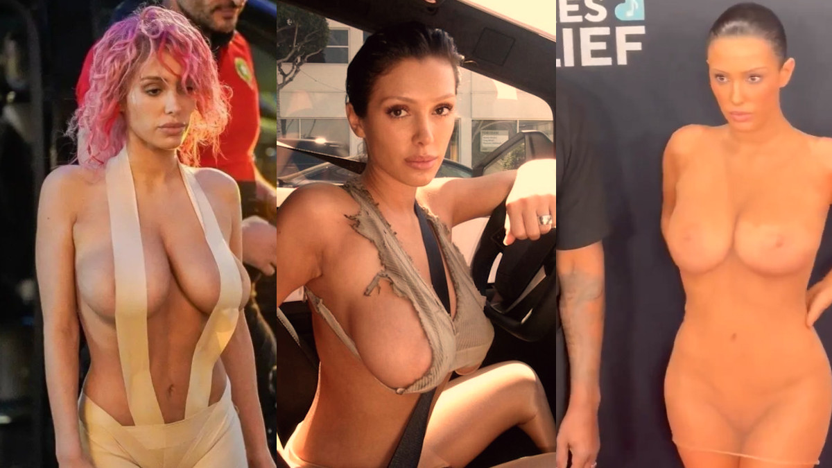 bianca censori nude collage