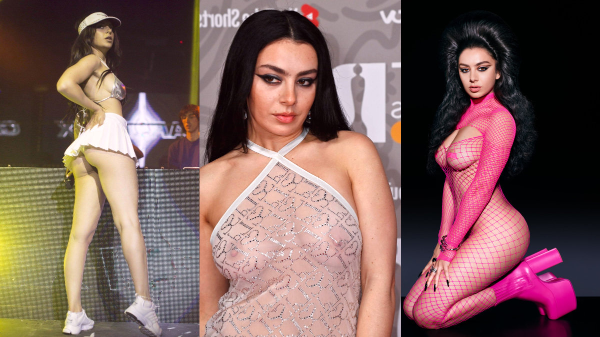 charli xcx nude collage