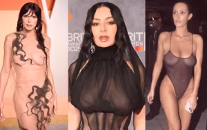 julia fox - charli xcx - bianca censori - nude celebrities march 2025