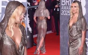 millie bobby brown sideboob and ass collage