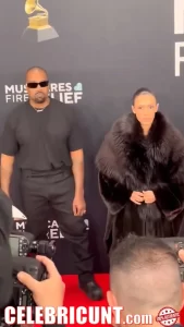 bianca censori ready to flash her nude body at the grammys