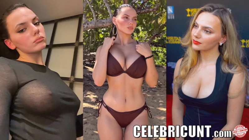 dafne keen nude and sexy braless compilation