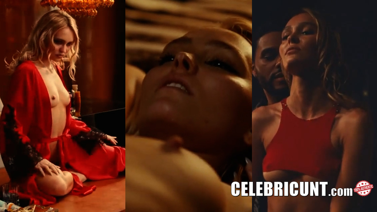 lily rose depp naked collage