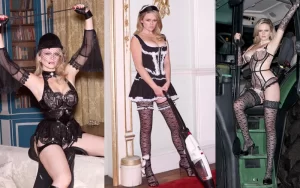 Emily Atack's Big Tits In Sexy Lingerie emily atack big tits in lingerie collage