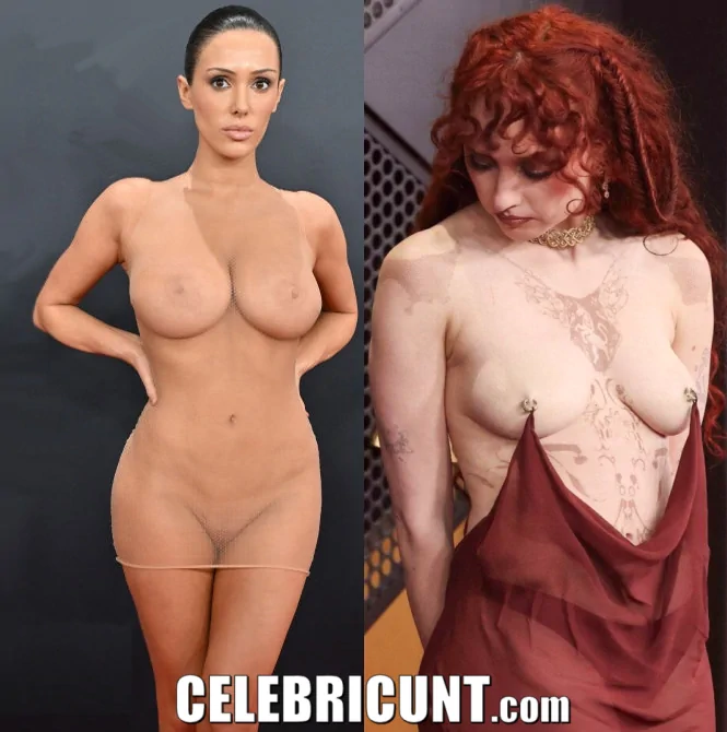 chappell roan topless battle with a nude bianca censori from subsequent grammy awards