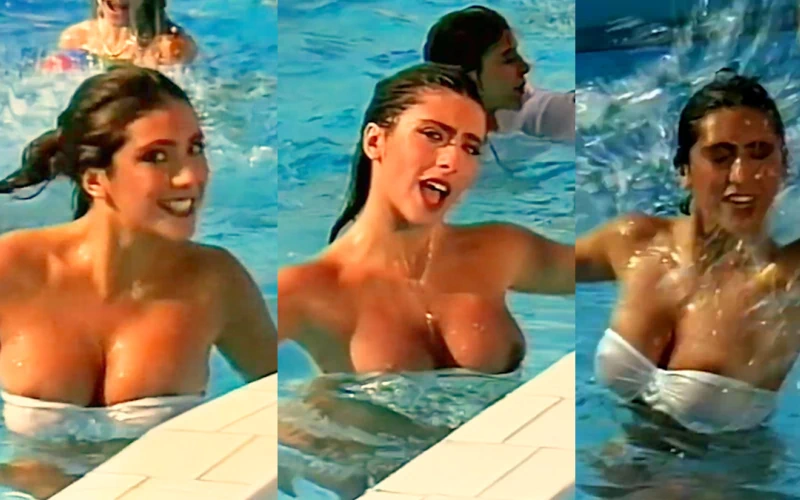 sabrina salerno tit slips collage from the uncensored boys boys boys music video