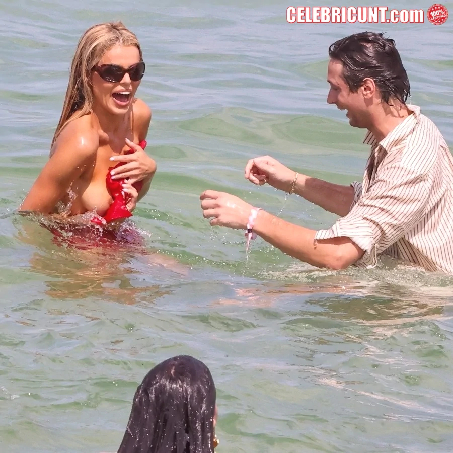 brooks nader accidental tit slip
