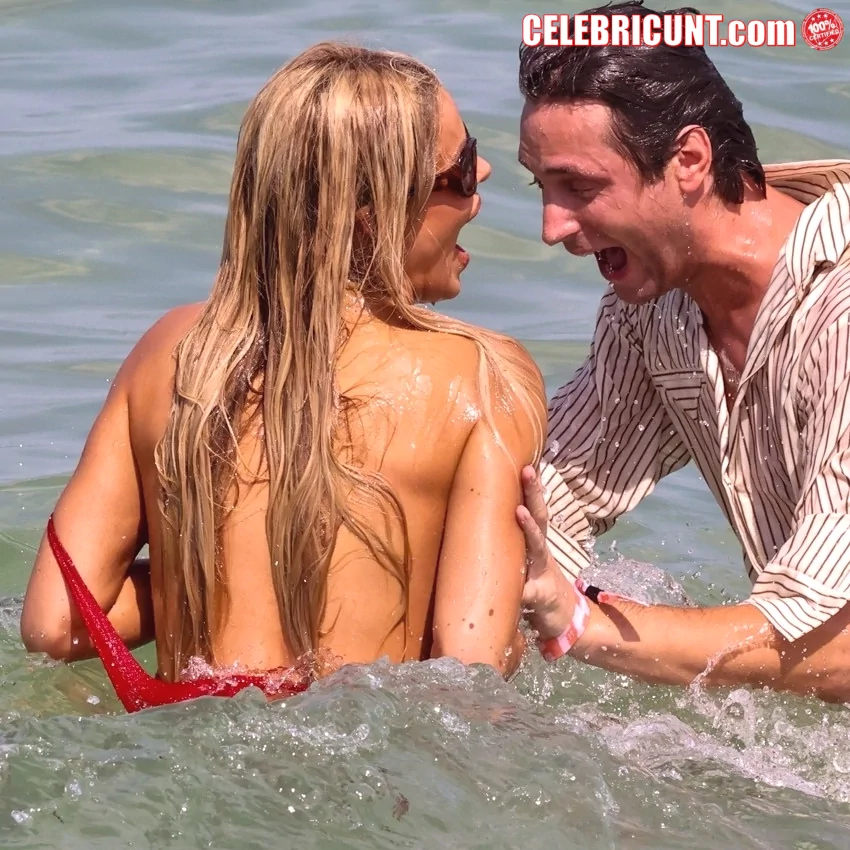 brooks nader wardrobe malfunction nip slip
