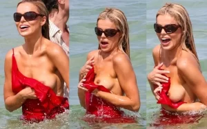 Brooks Nader Tit Slip & Nip Slip At Miami Beach Brooks Nader Tit Slip plus Nip Slip At Miami Beach